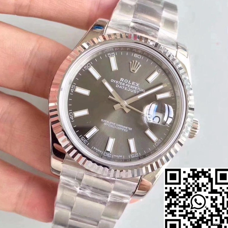 Factory EW M126334-0014 II Datejust Rolex Grey Dial 0307